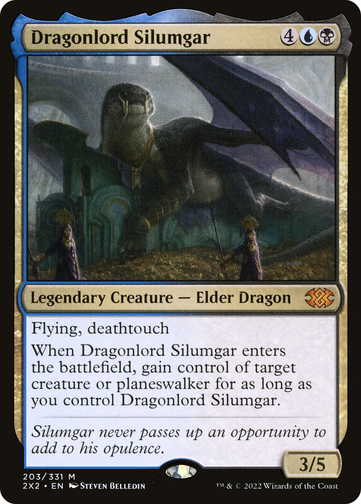Dragonlord Silumgar (2X2-203)  - Double Masters 2022