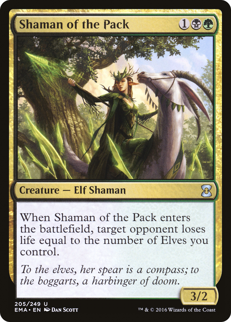 Shaman of the Pack (EMA-205)  - Eternal Masters