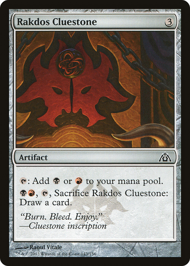 Rakdos Cluestone (DGM-143)  Foil - Dragon's Maze