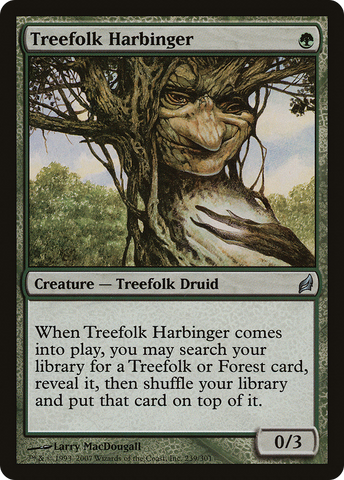 Treefolk Harbinger (LRW-239)  - Lorwyn