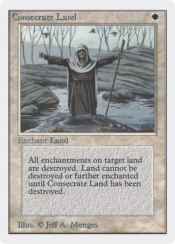 Consecrate Land (2ED-)  - Unlimited Edition