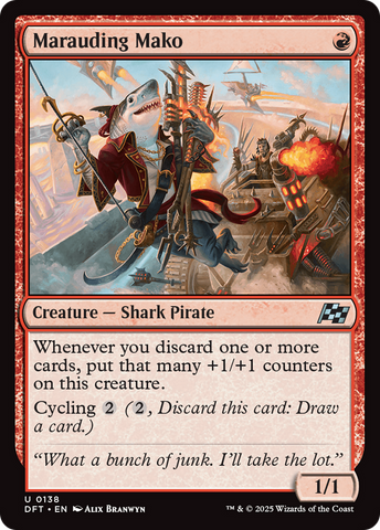 Marauding Mako (DFT-138)  Foil - Aetherdrift