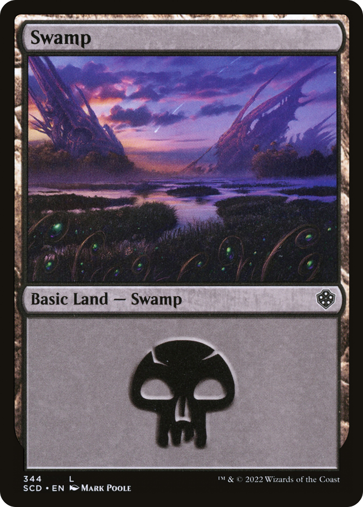 Swamp (344) (SCD-344)  - Starter Commander Decks