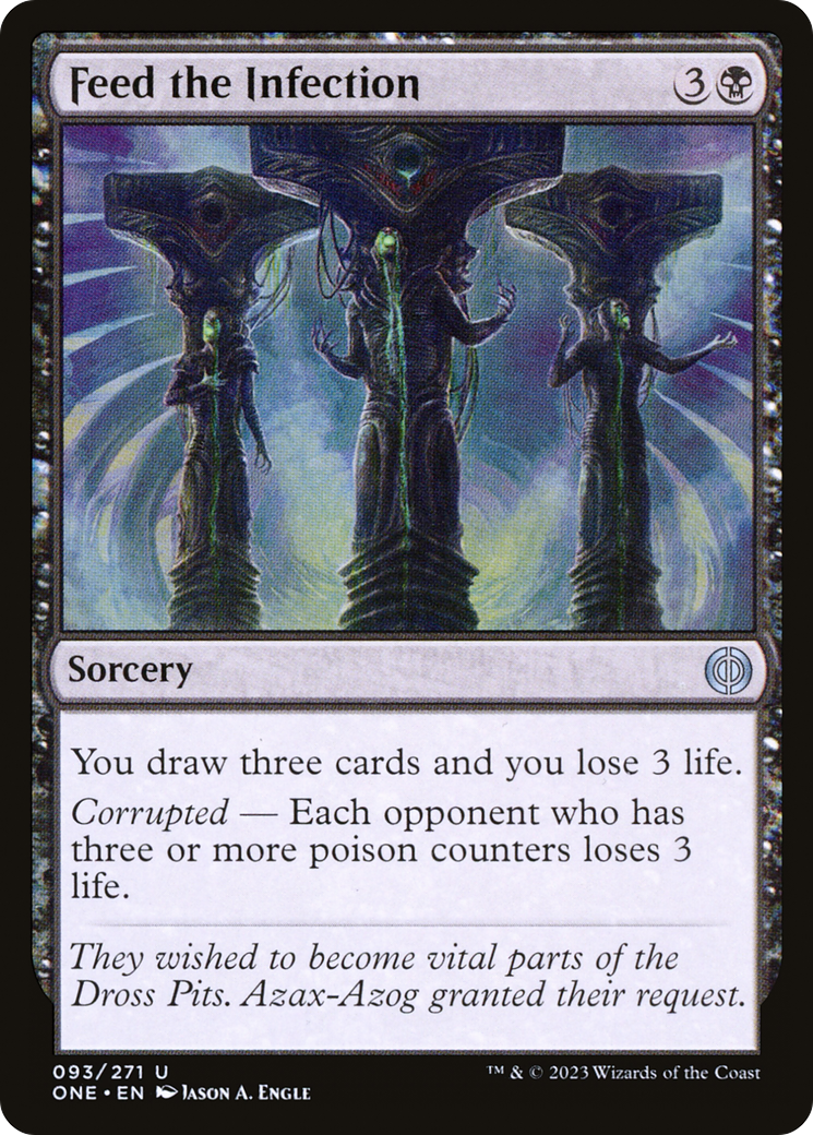 Feed the Infection (ONE-093)  Foil - Phyrexia: All Will Be One