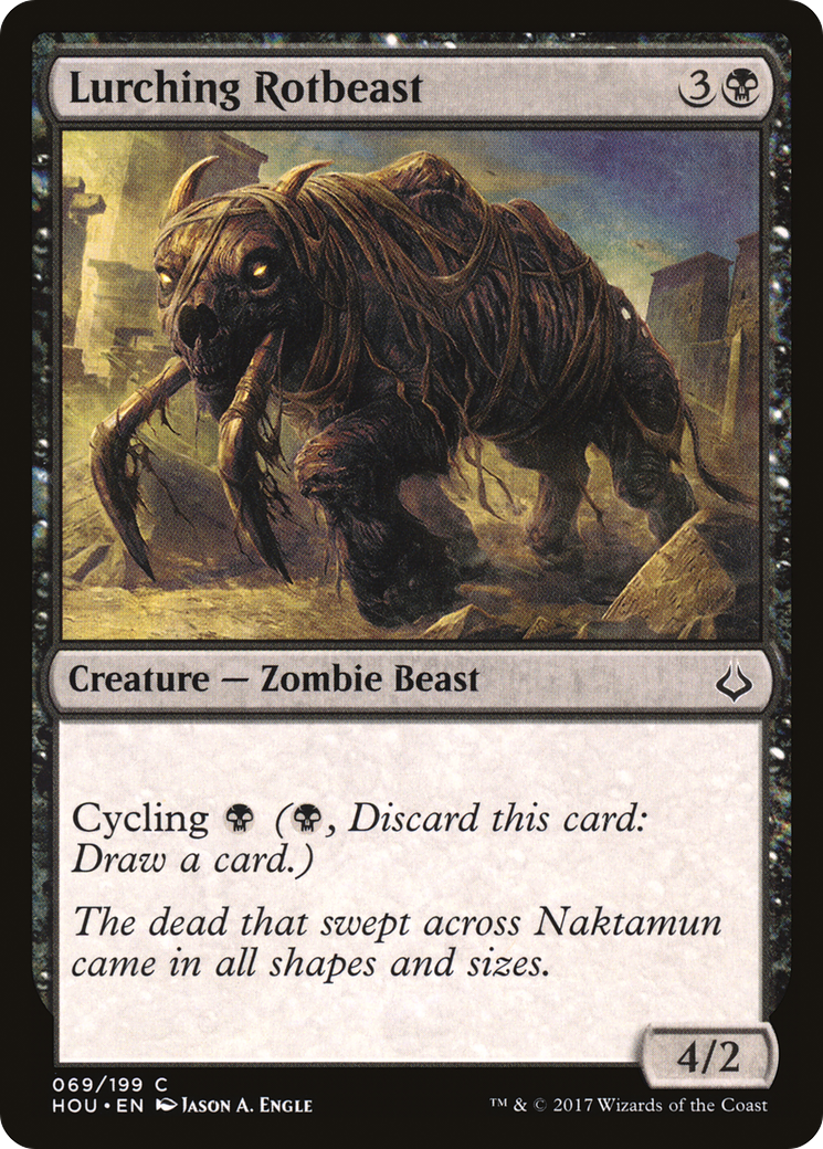 Lurching Rotbeast (HOU-069)  - Hour of Devastation