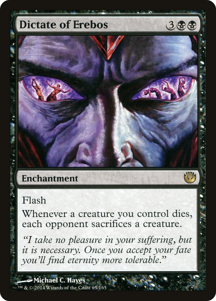 Dictate of Erebos (JOU-065)  Foil - Journey into Nyx