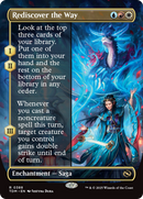 Rediscover the Way (Borderless) (TDM-388) - Tarkir: Dragonstorm: (enchantment) (Borderless)