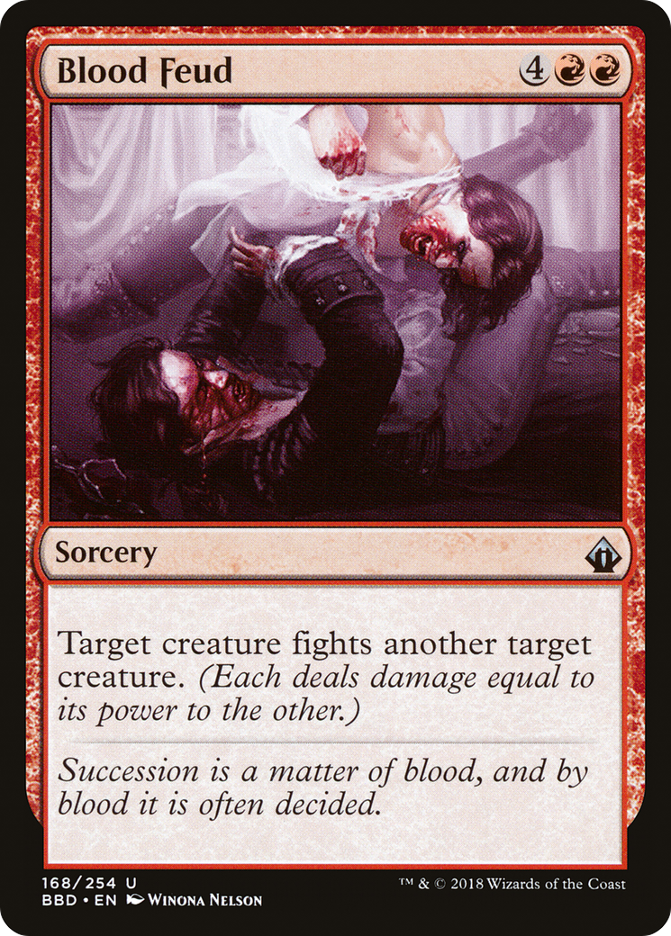 Blood Feud (BBD-168)  - Battlebond