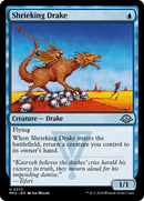 Shrieking Drake (MH3-272)  Foil - Modern Horizons 3