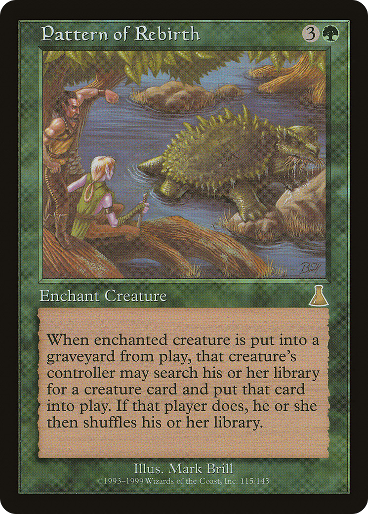 Pattern of Rebirth (UDS-115)  Foil - Urza's Destiny