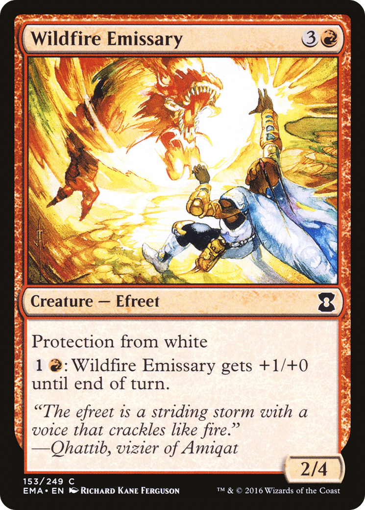 Wildfire Emissary (EMA-153)  Foil - Eternal Masters