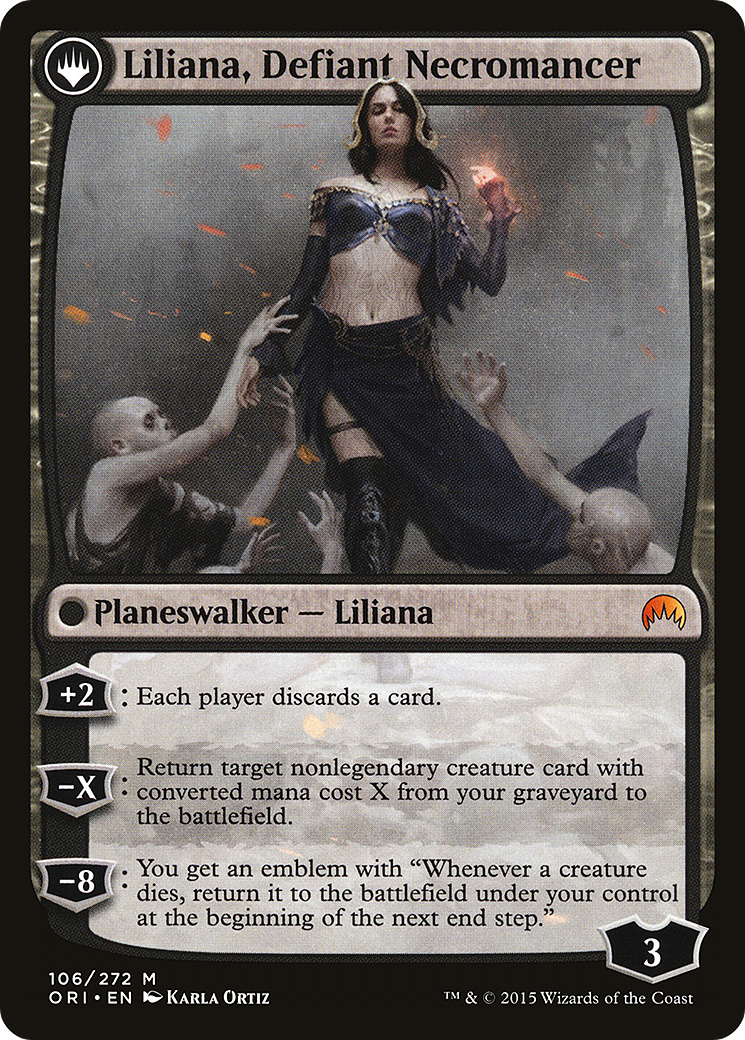 Liliana, Heretical Healer (ORI-106)  - Magic Origins: (originpwdfc)