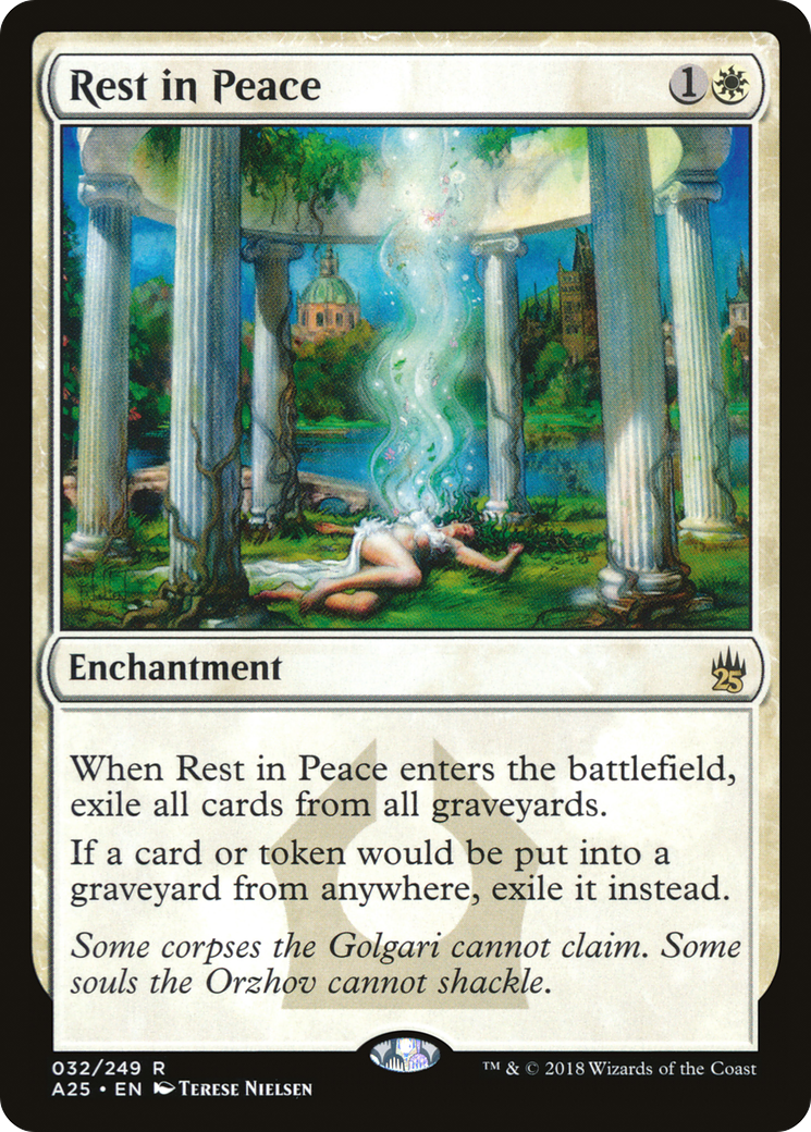 Rest in Peace (A25-032)  - Masters 25