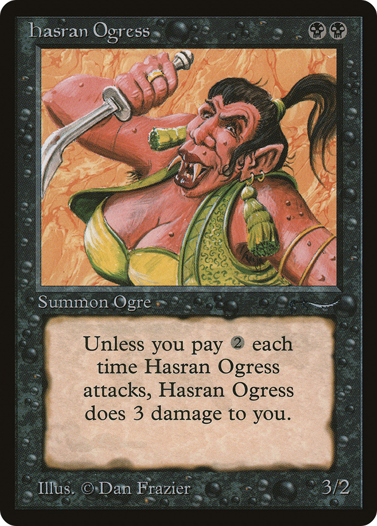 Hasran Ogress (ARN-)  - Arabian Nights