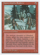 Mons's Goblin Raiders (4ED-)  - Fourth Edition