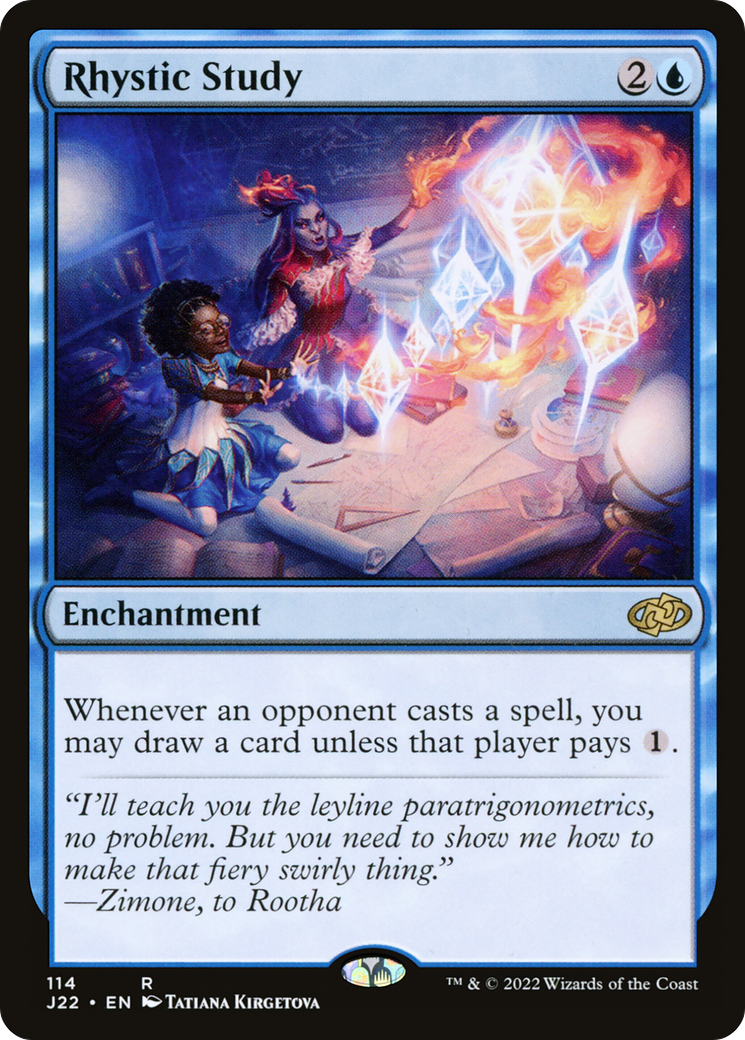 Rhystic Study (J22-114)  - Jumpstart 2022