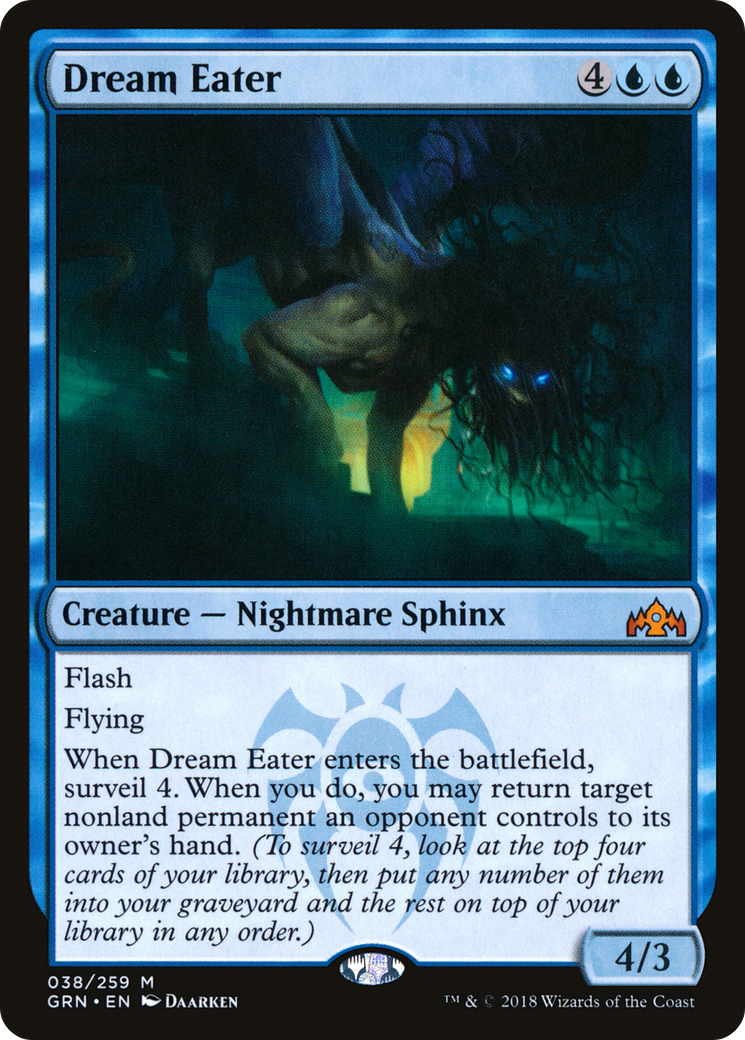 Dream Eater (GRN-038)  Foil - Guilds of Ravnica