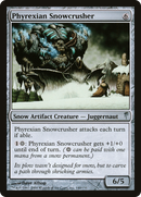 Phyrexian Snowcrusher (CSP-140)  Foil - Coldsnap