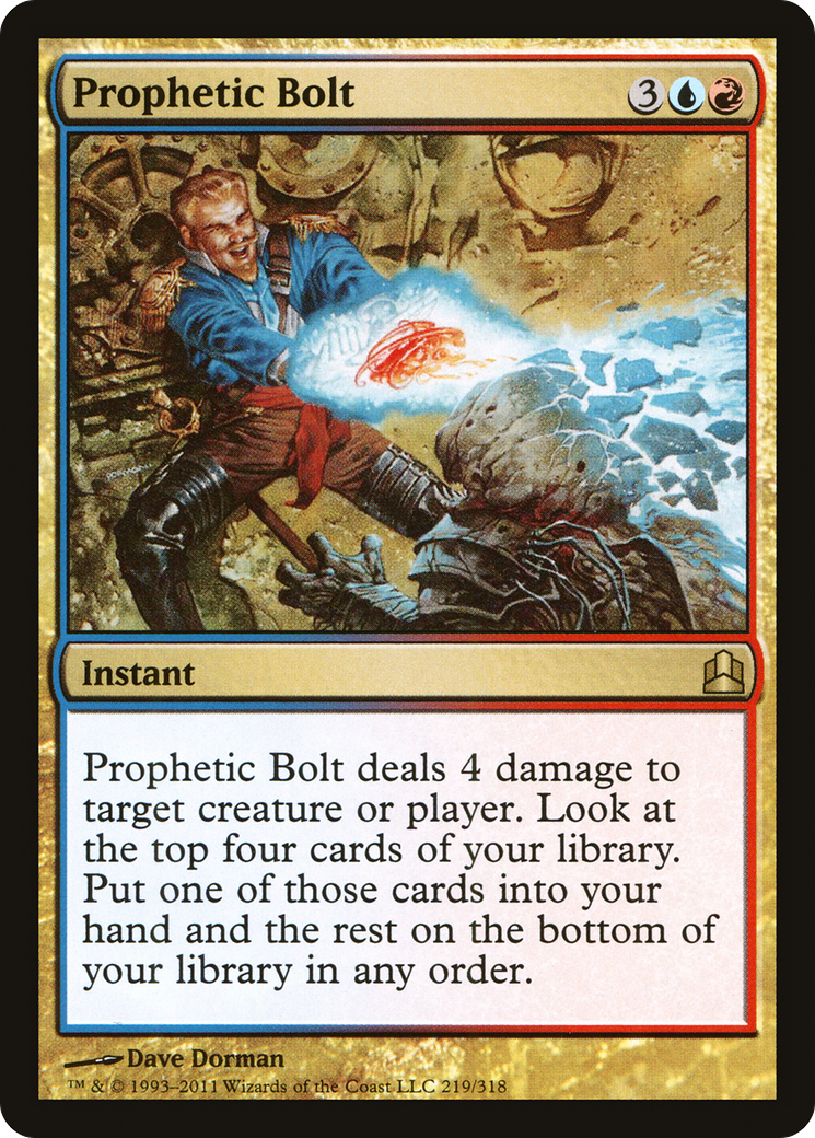 Prophetic Bolt (CMD-219)  - Commander 2011