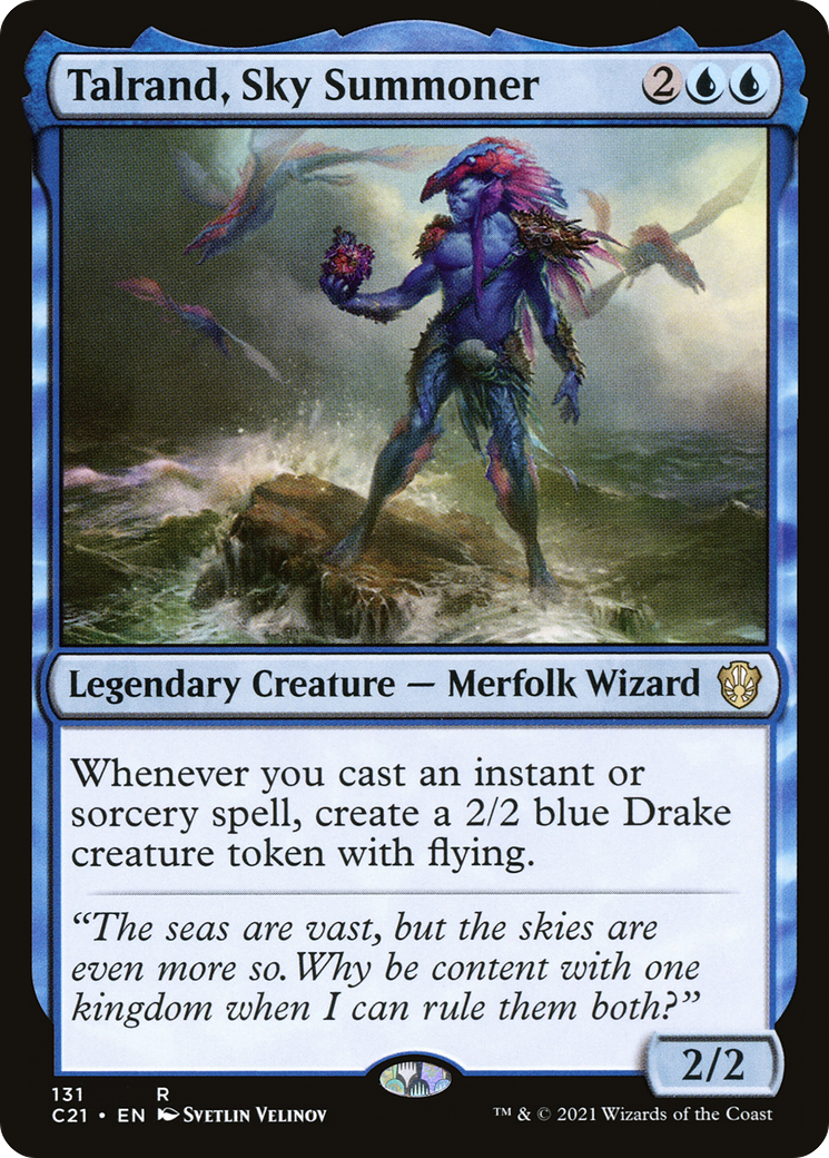 Talrand, Sky Summoner (C21-131)  - Commander 2021