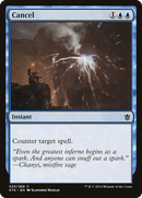 Cancel (KTK-033)  Foil - Khans of Tarkir