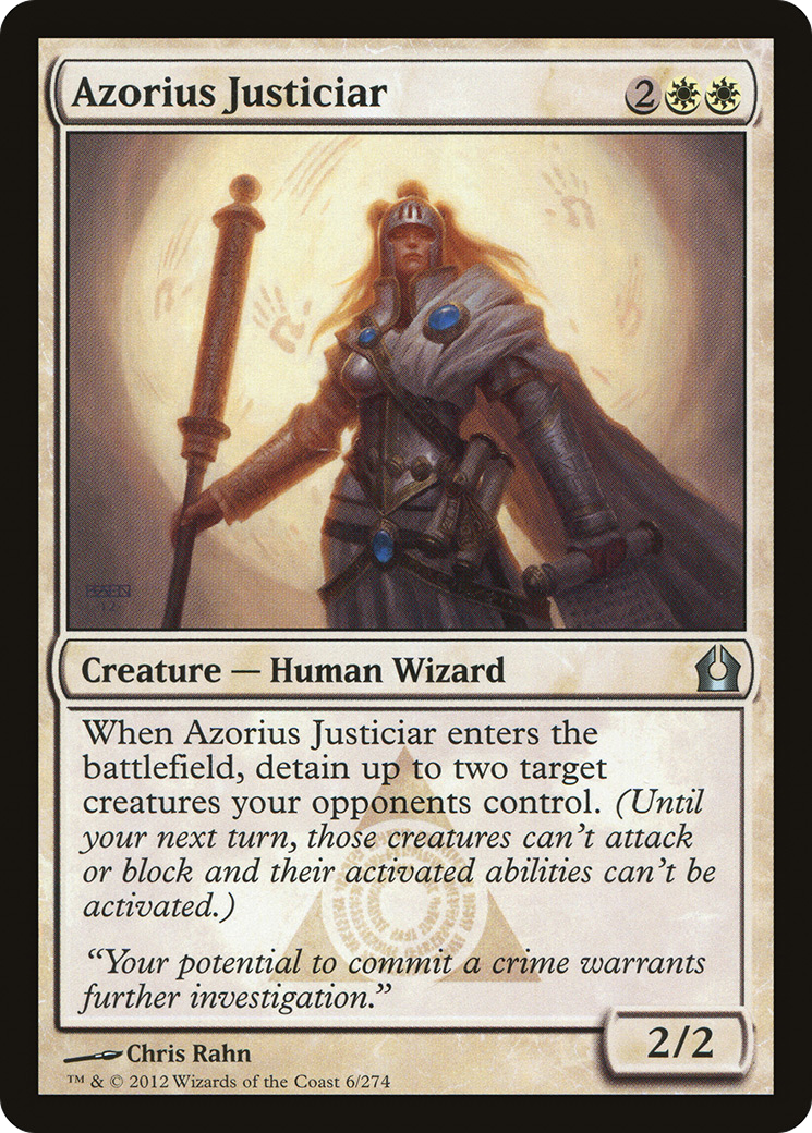 Azorius Justiciar (RTR-006)  - Return to Ravnica