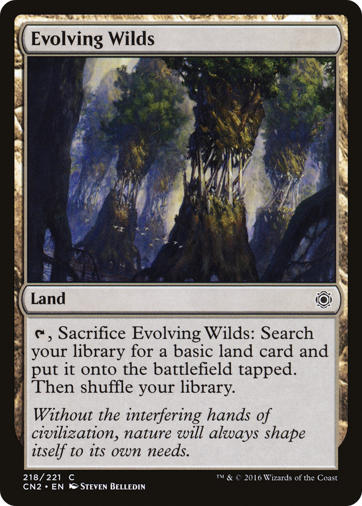 Evolving Wilds (CN2-218)  Foil - Conspiracy: Take the Crown