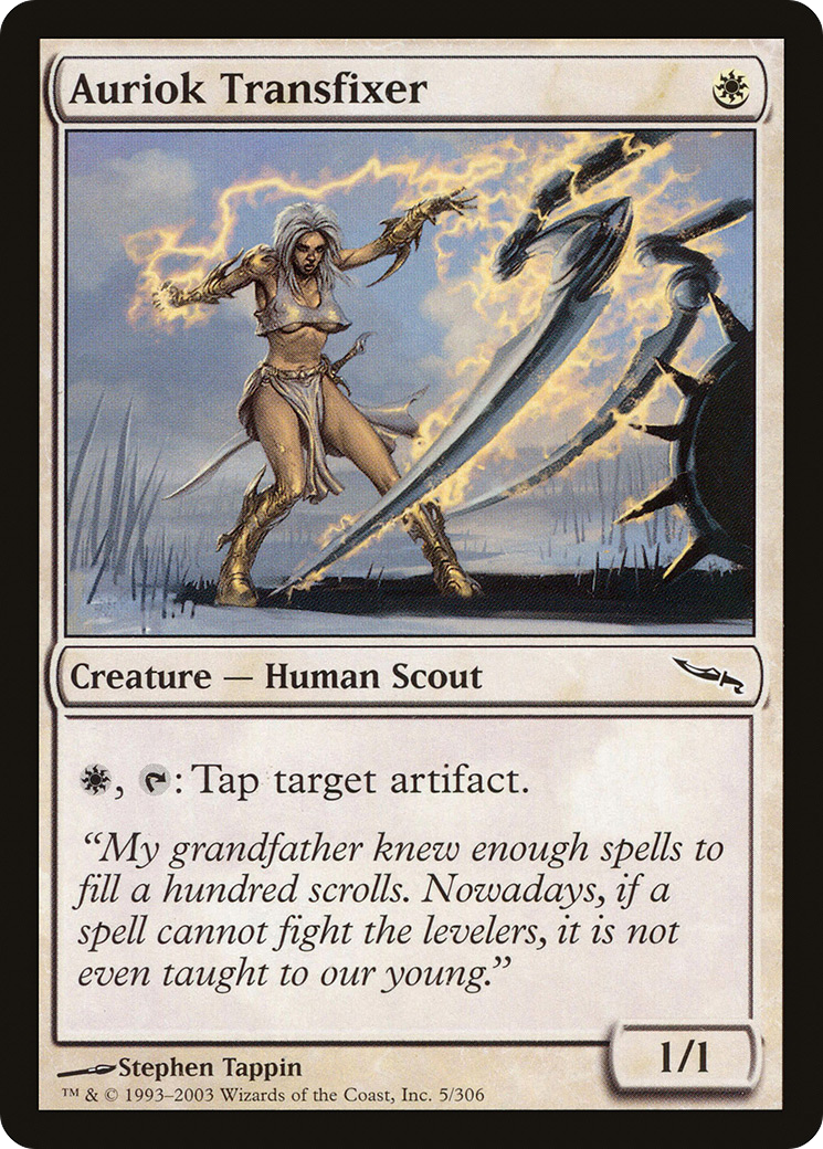Auriok Transfixer (MRD-005)  - Mirrodin