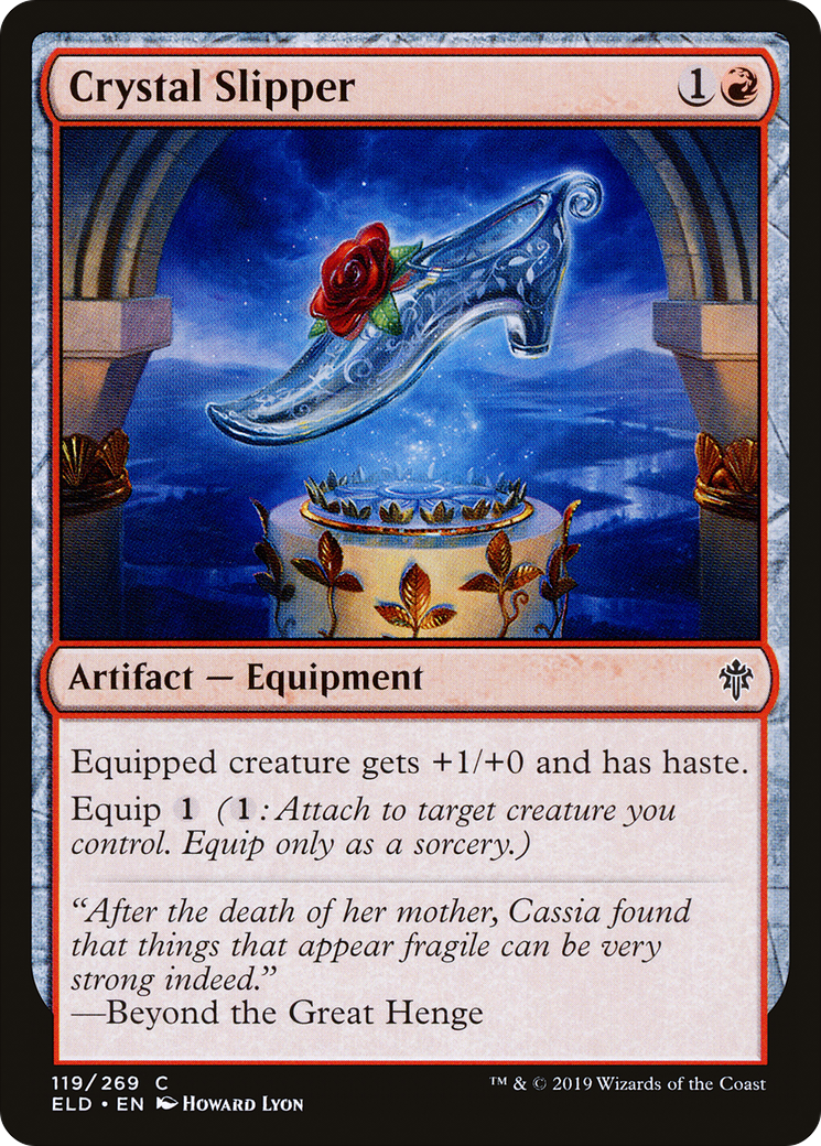 Crystal Slipper (ELD-119)  - Throne of Eldraine