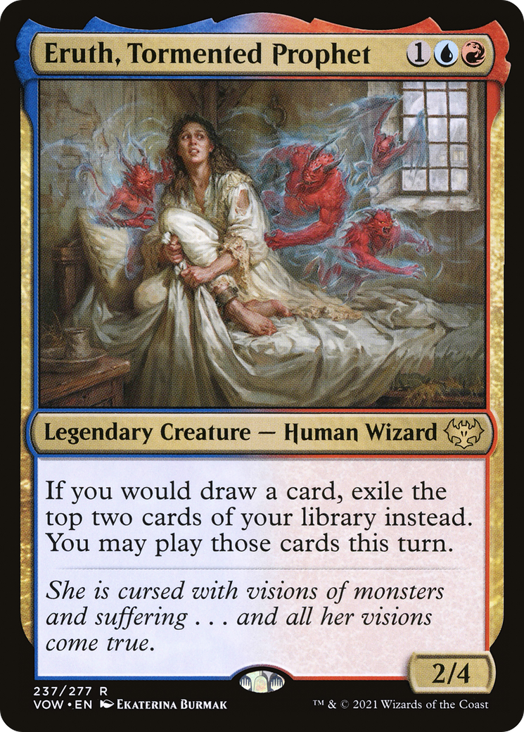Eruth, Tormented Prophet (VOW-237)  - Innistrad: Crimson Vow