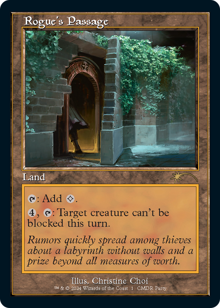 Rogue's Passage (Retro Frame) (WPN-001)  - Wizards Play Network 2024