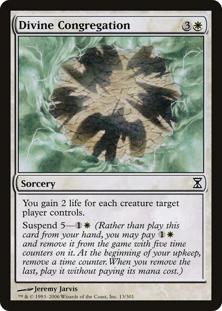Divine Congregation (TSP-013)  Foil - Time Spiral
