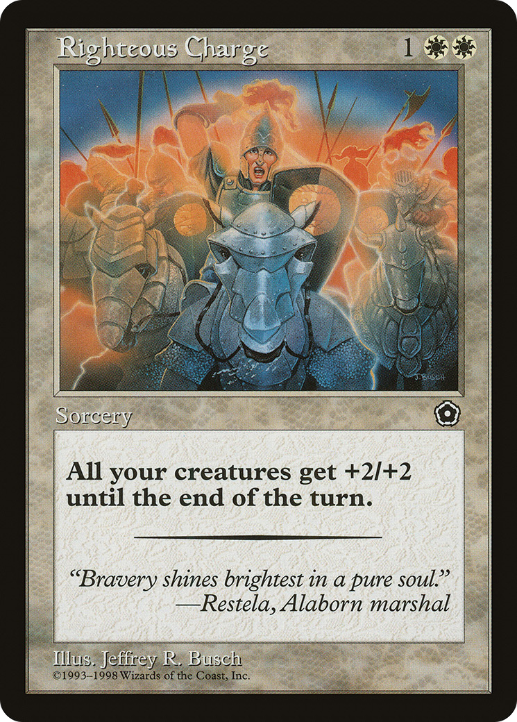 Righteous Charge (P02-020)  - Portal Second Age