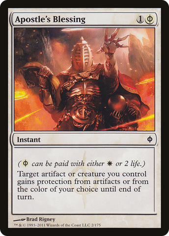 Apostle's Blessing (NPH-002)  - New Phyrexia