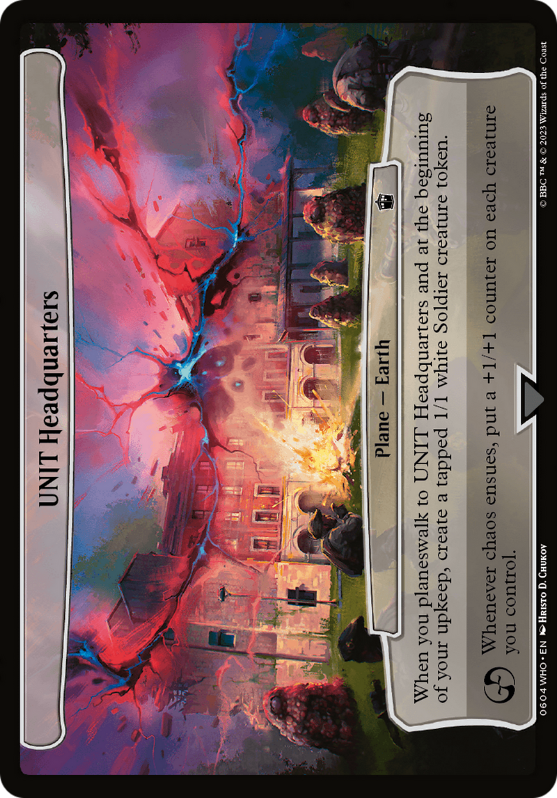 UNIT Headquarters (WHO-604)  - Doctor Who