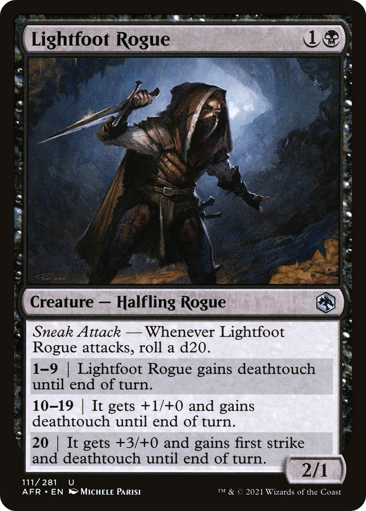 Lightfoot Rogue (AFR-111)  - Adventures in the Forgotten Realms