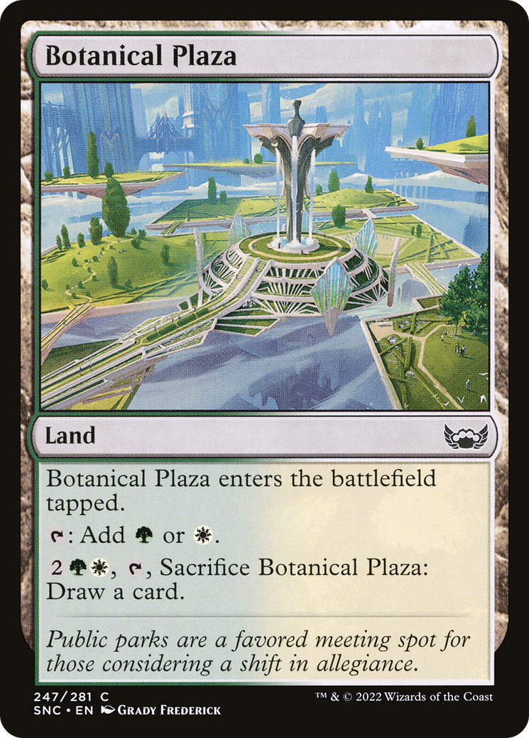 Botanical Plaza (SNC-247)  - Streets of New Capenna