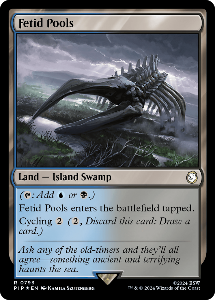 Fetid Pools (Surge Foil) (PIP-793) - Fallout Foil