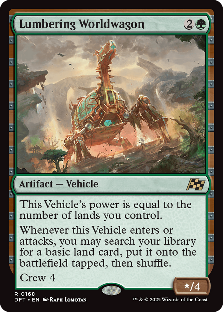 Lumbering Worldwagon (DFT-168)  - Aetherdrift