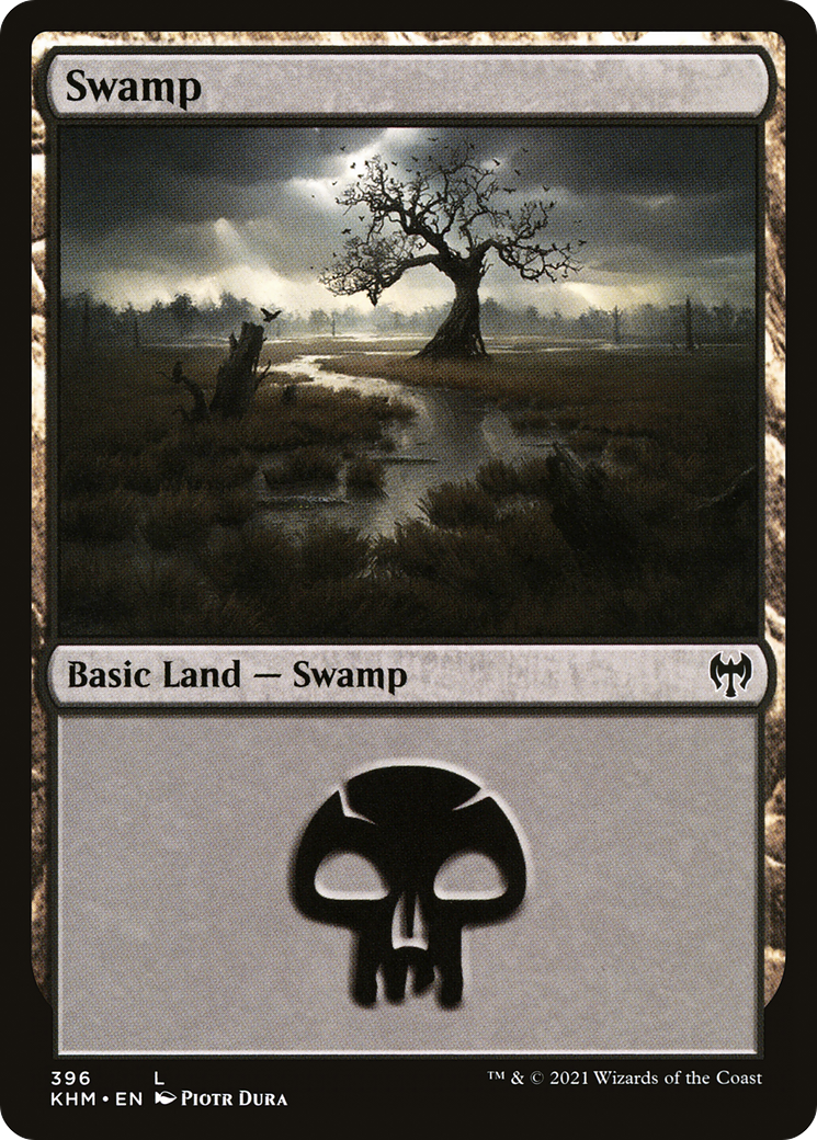 Swamp (KHM-396)  Foil - Kaldheim