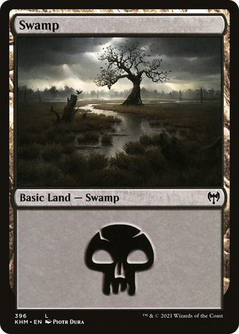 Swamp (KHM-396)  Foil - Kaldheim
