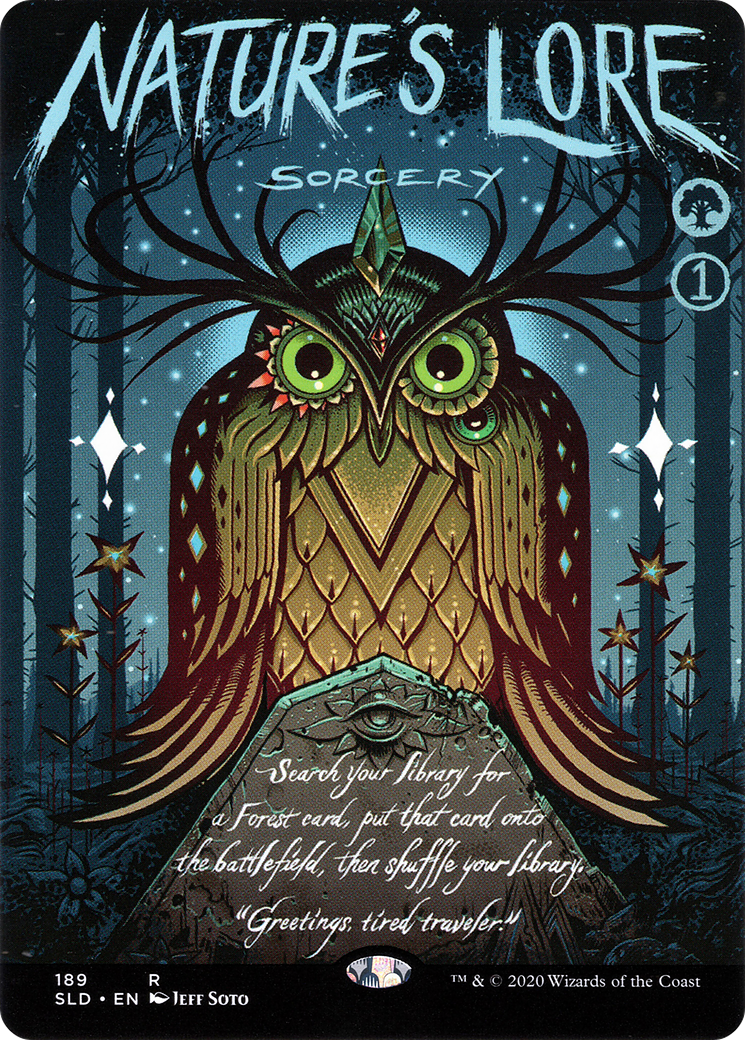 Nature's Lore (SLD-189)  - Secret Lair Drop (Borderless)