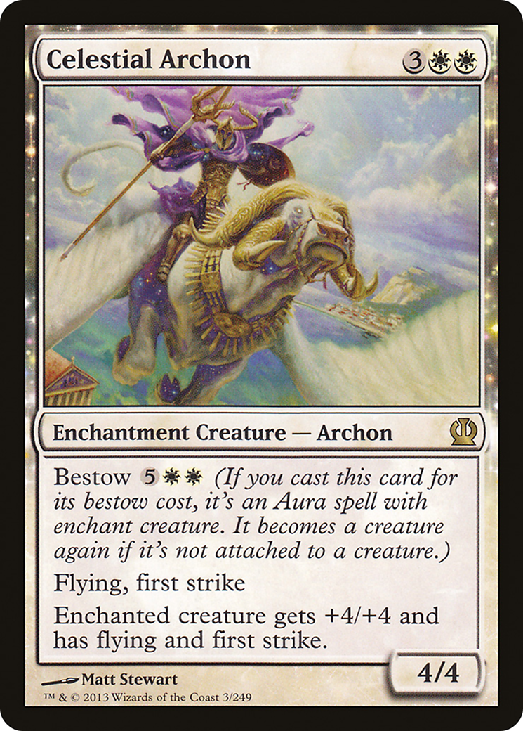 Celestial Archon (THS-003)  Foil - Theros: (enchantment)