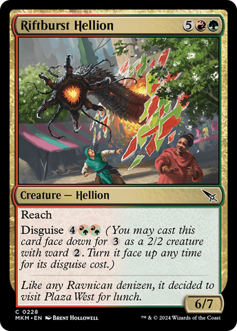 Riftburst Hellion (MKM-228)  - Murders at Karlov Manor
