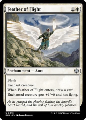 Feather of Flight (BLB-013)  - Bloomburrow