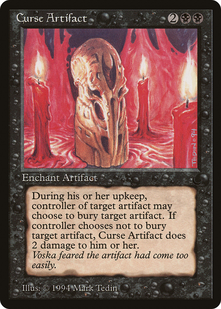 Curse Artifact (DRK-)  - The Dark