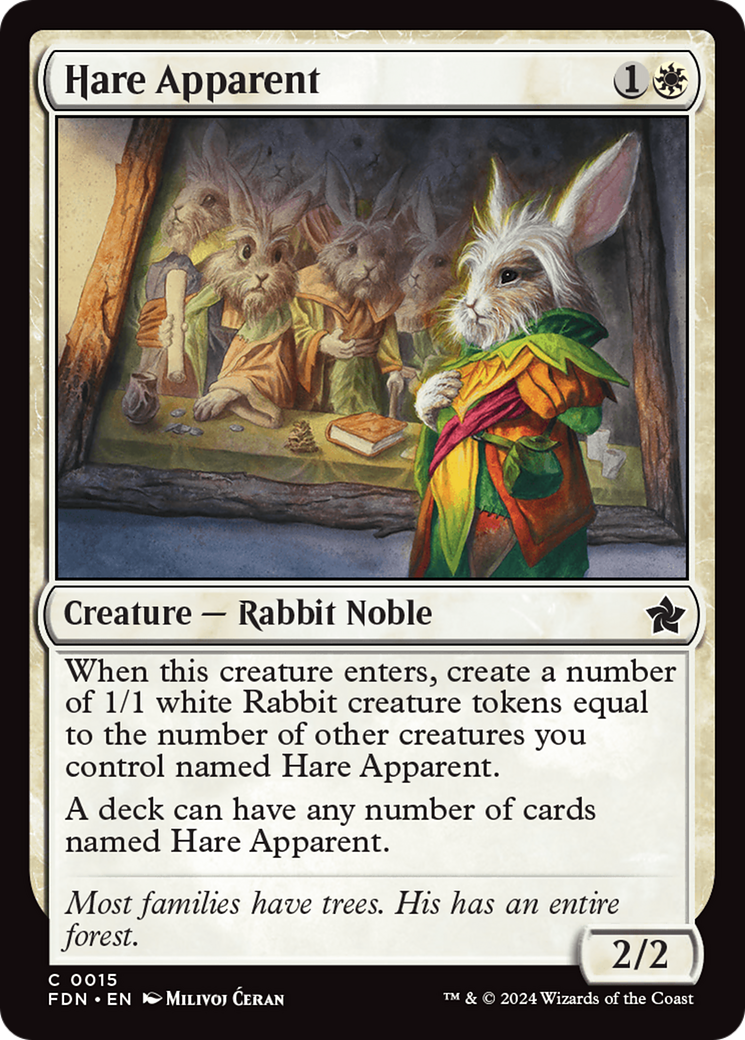 Hare Apparent (FDN-015)  - Foundations