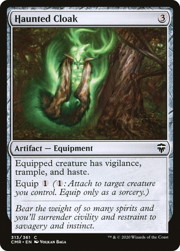 Haunted Cloak (313) (CMR-313)  - Commander Legends