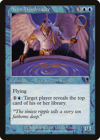 Aven Windreader (ODY-065)  - Odyssey