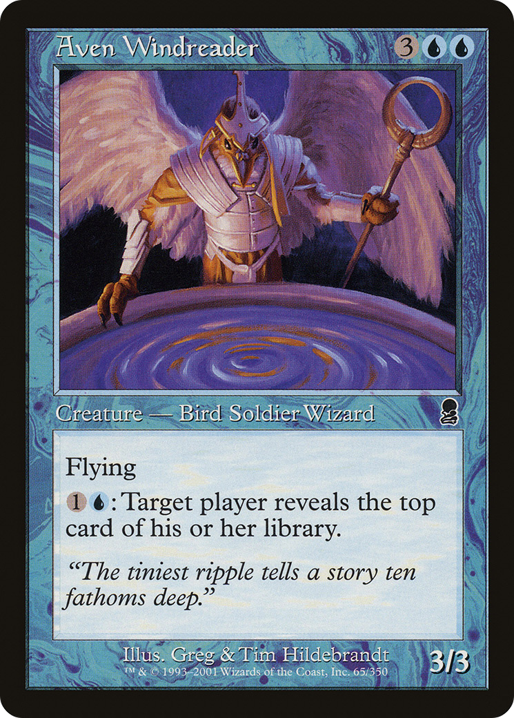 Aven Windreader (ODY-065)  - Odyssey